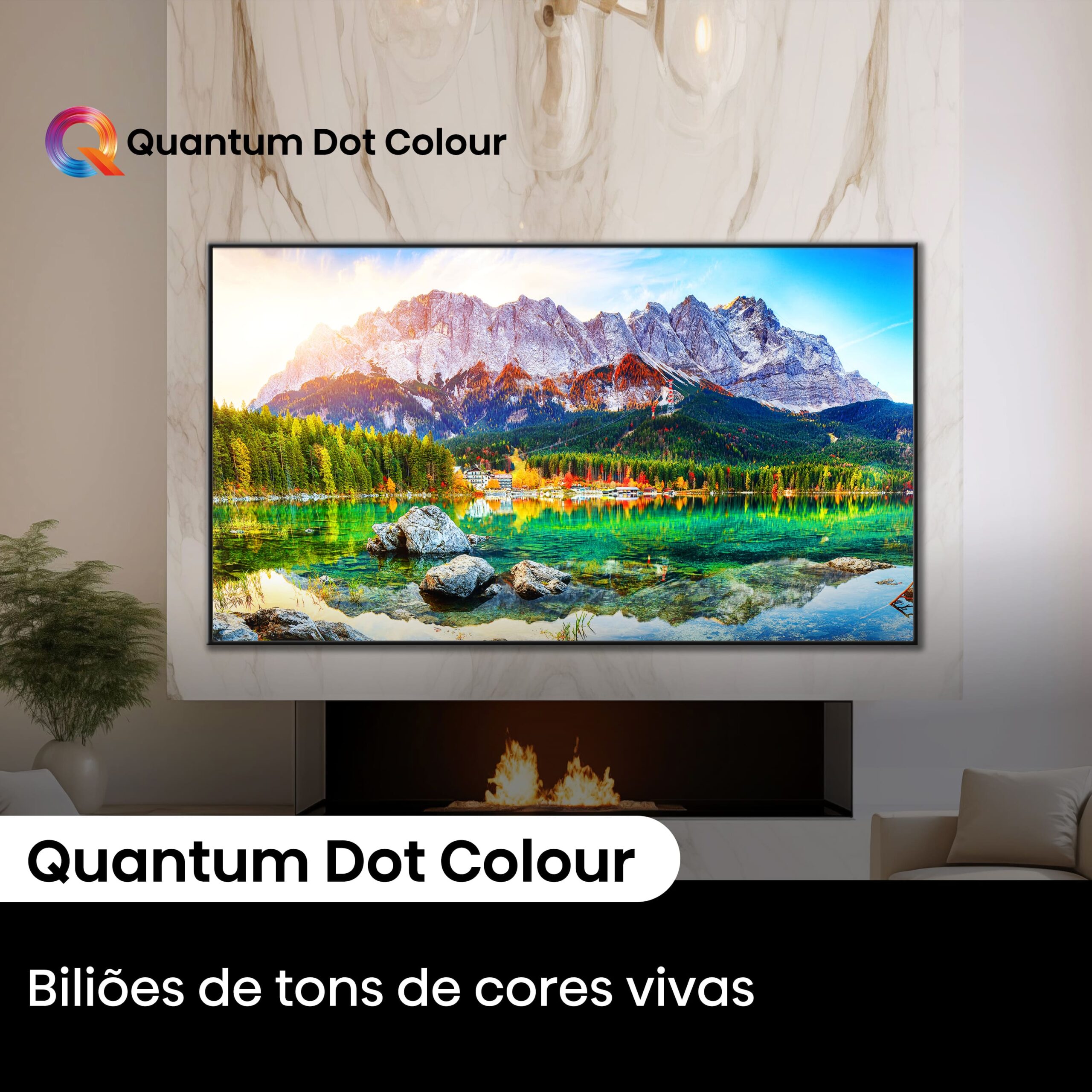 Hisense - Mini-LED TV 75U7NQ, Quantum Dot Colour, Modo Jogo de 144Hz, Full Array Local Dimming