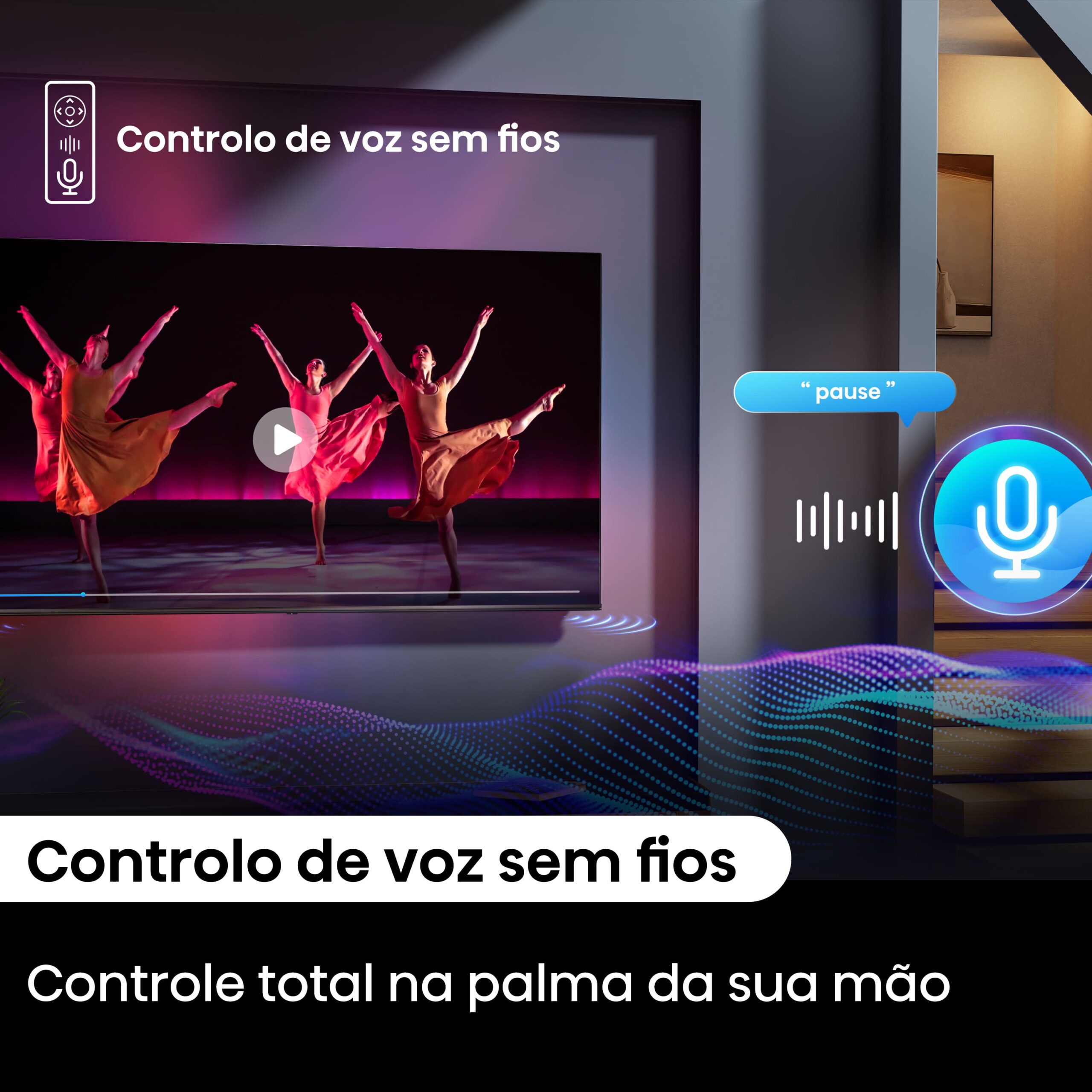 Hisense - 4K TV 65A6N, VIDAA Smart TV, Dolby Vision, Alexa integrado & VIDAA Voice