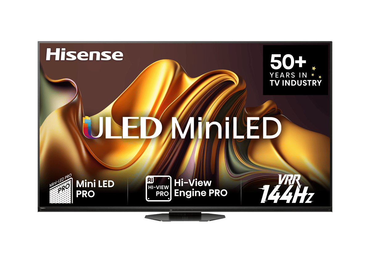 Mini-LED TV 75U8NQ, Quantum Dot Colour, 2.1.2 Som multicanal, Modo Jogo de 144Hz