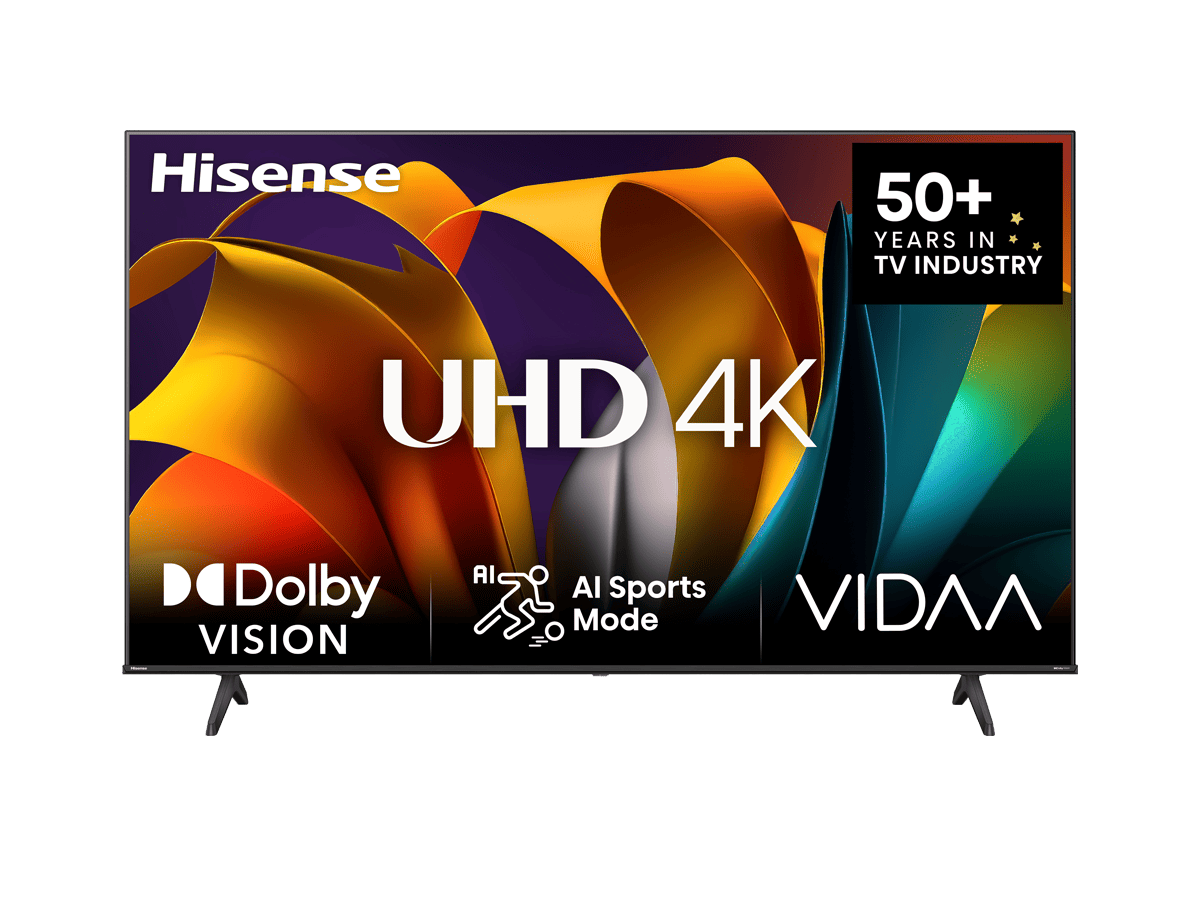 Hisense - 4K TV 43A6N, VIDAA Smart TV, Dolby Vision, Alexa integrado & VIDAA Voice, , 