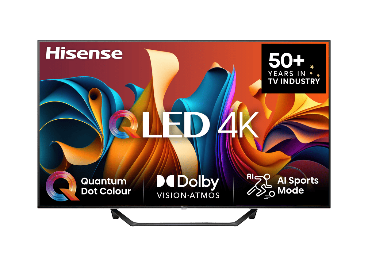 QLED TV 65A7NQ Smart TV, Quantum Dot Colour, Dolby Vision & Atmos, Alexa Built in & VIDAA Voice