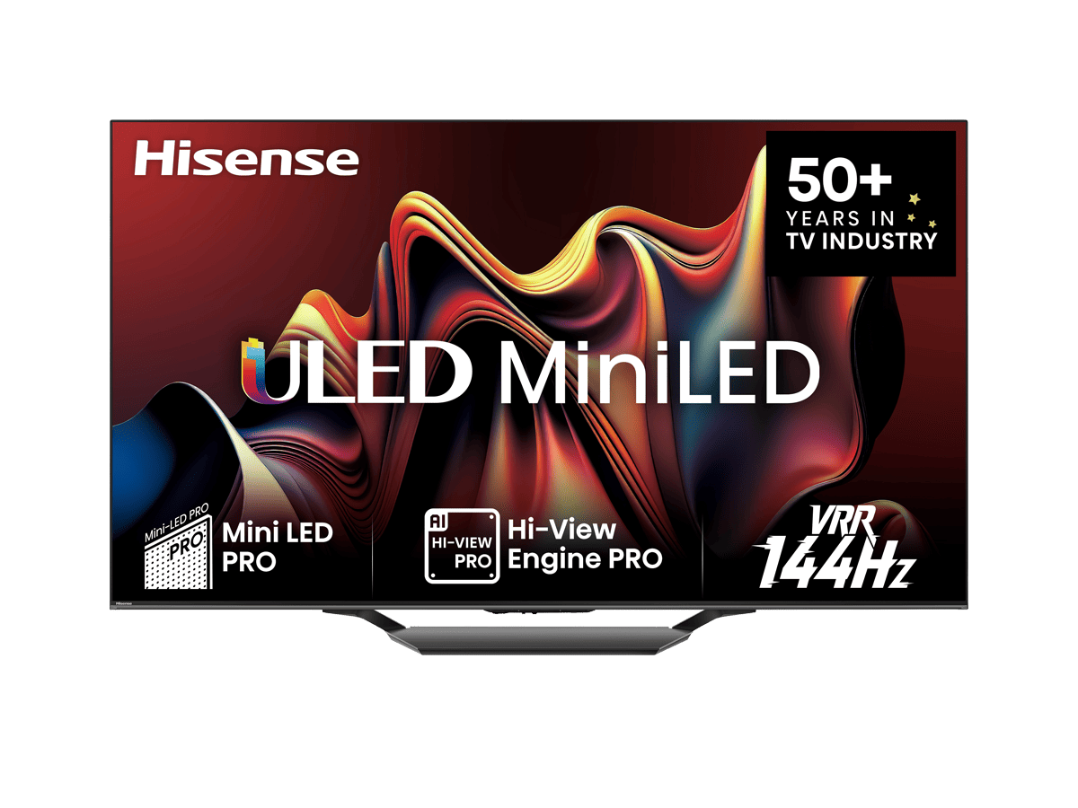 Hisense - Mini-LED TV 75U7NQ, Quantum Dot Colour, Modo Jogo de 144Hz, Full Array Local Dimming, , 