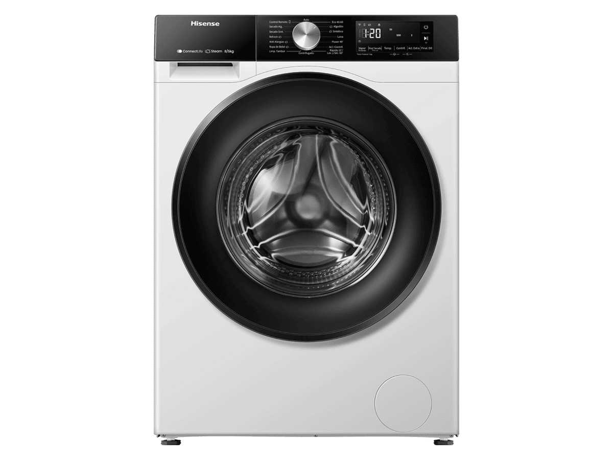 WD3S8043BW3 - Máquina de Lavar e Secar Roupa Serie 3S, 8/5 Kg, Classe D/A -30%