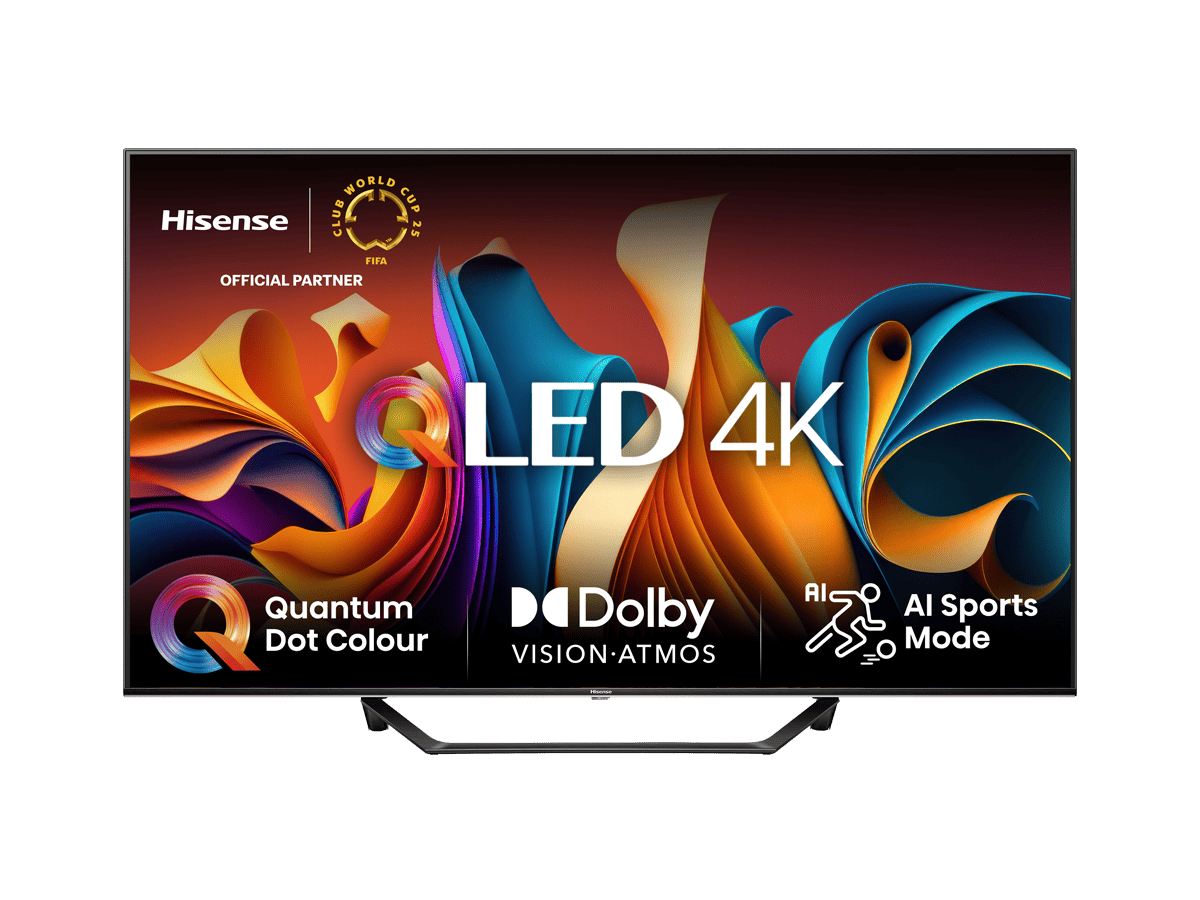 QLED TV 65A7NQ Smart TV, Quantum Dot Colour, Dolby Vision & Atmos, Alexa Built in & VIDAA Voice