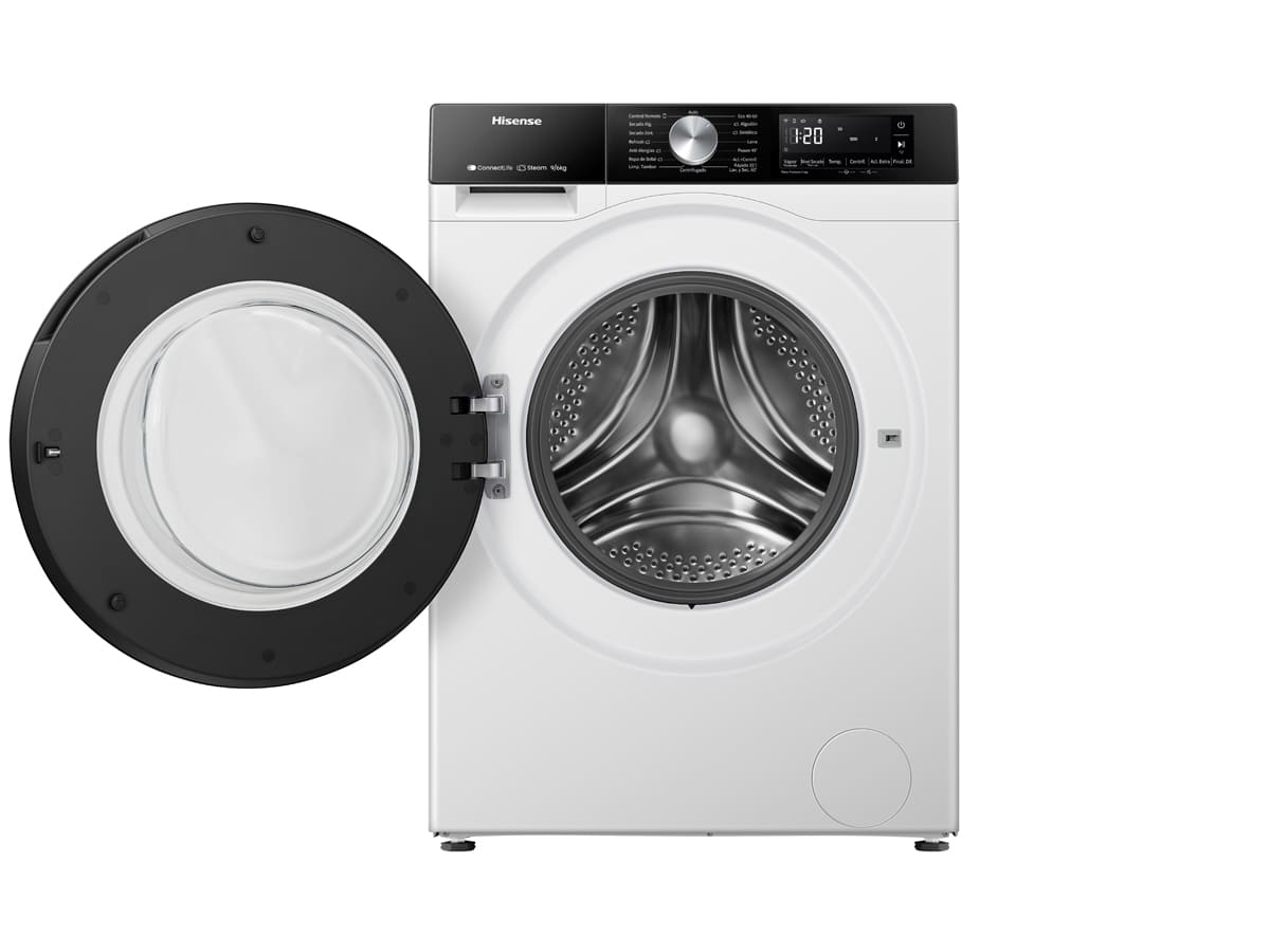 Hisense - Máquina de Lavar e Secar Roupa | Serie 3S WD3S8045BW3