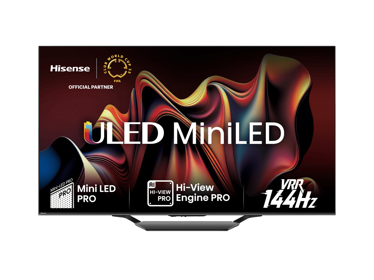 Hisense - Mini-LED TV 75U7NQ, Quantum Dot Colour, Modo Jogo de 144Hz, Full Array Local Dimming, , 