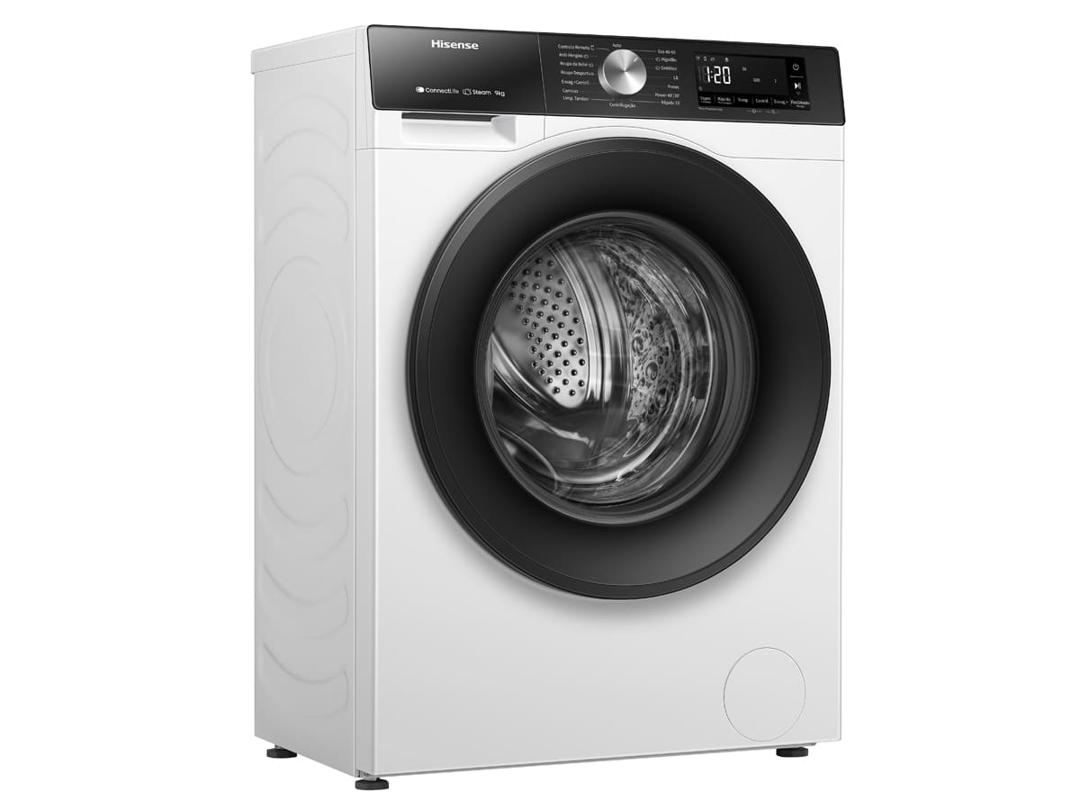 Hisense - Máquina de Lavar Roupa | Serie 3S WF3S9043BW3