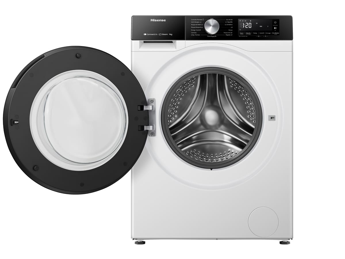 Hisense - Máquina de Lavar Roupa | Serie 3S WF3S9043BW3