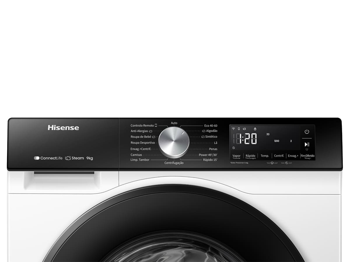 Hisense - Máquina de Lavar Roupa | Serie 3S WF3S9043BW3