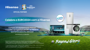 Celebre o EURO 2024 com a Hisense