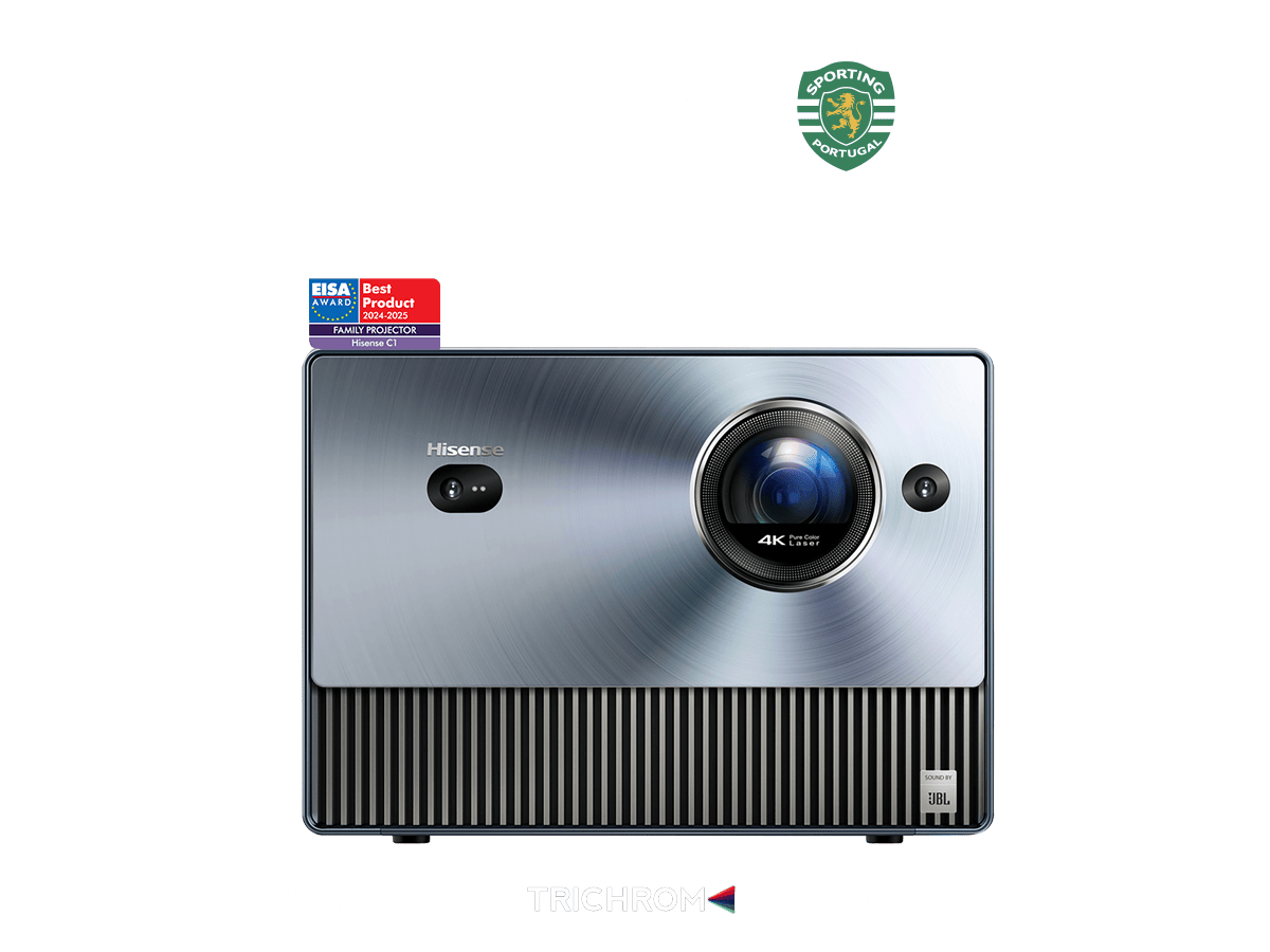 Hisense - Mini Projector Laser C1, 4K Laser Smart Mini Projector, 