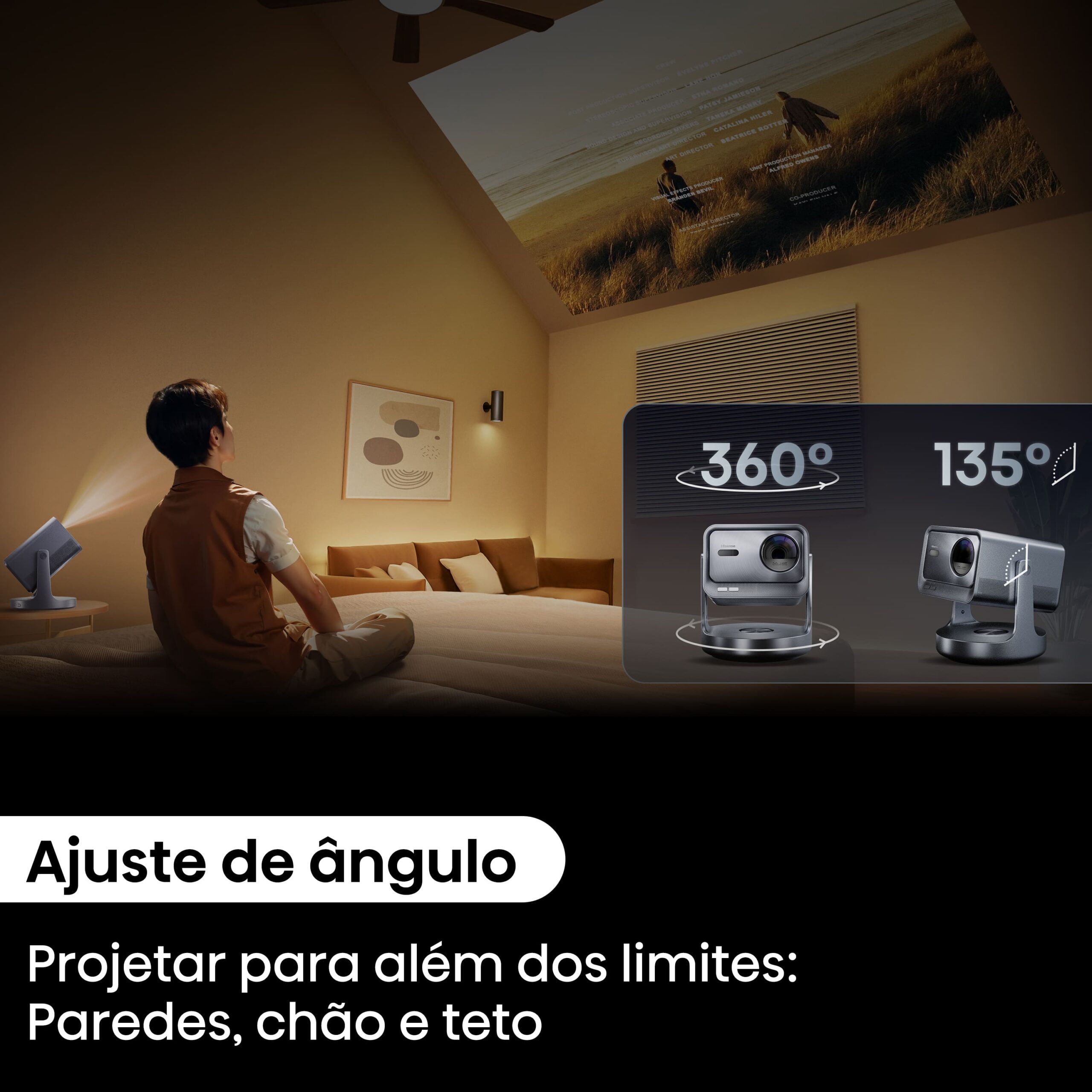 Hisense - Mini Projector Laser C2-ULTRA