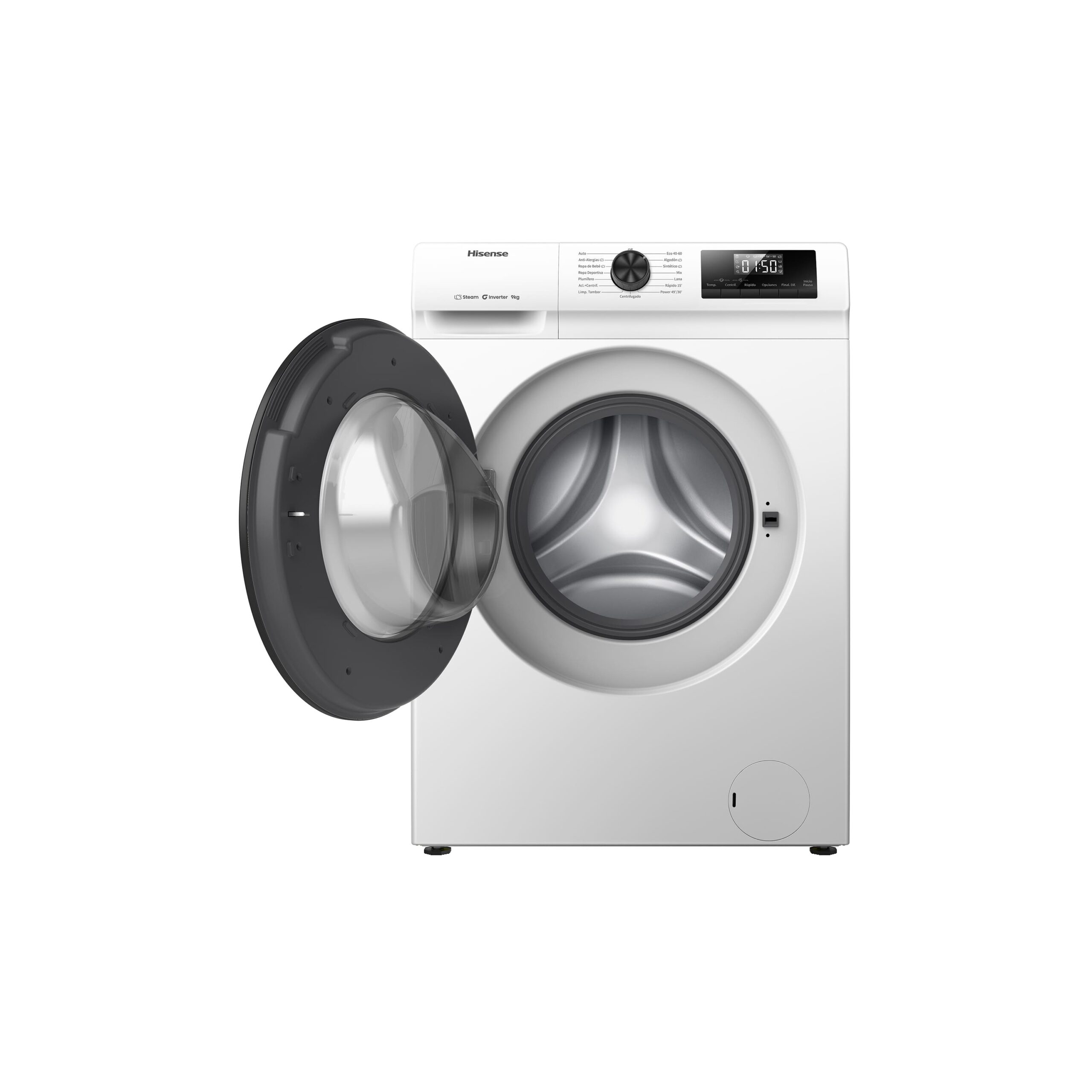 Hisense - WF1Q9041BW – Máquina de Lavar Roupa Serie 1Q, 9Kg, Classe A -10%