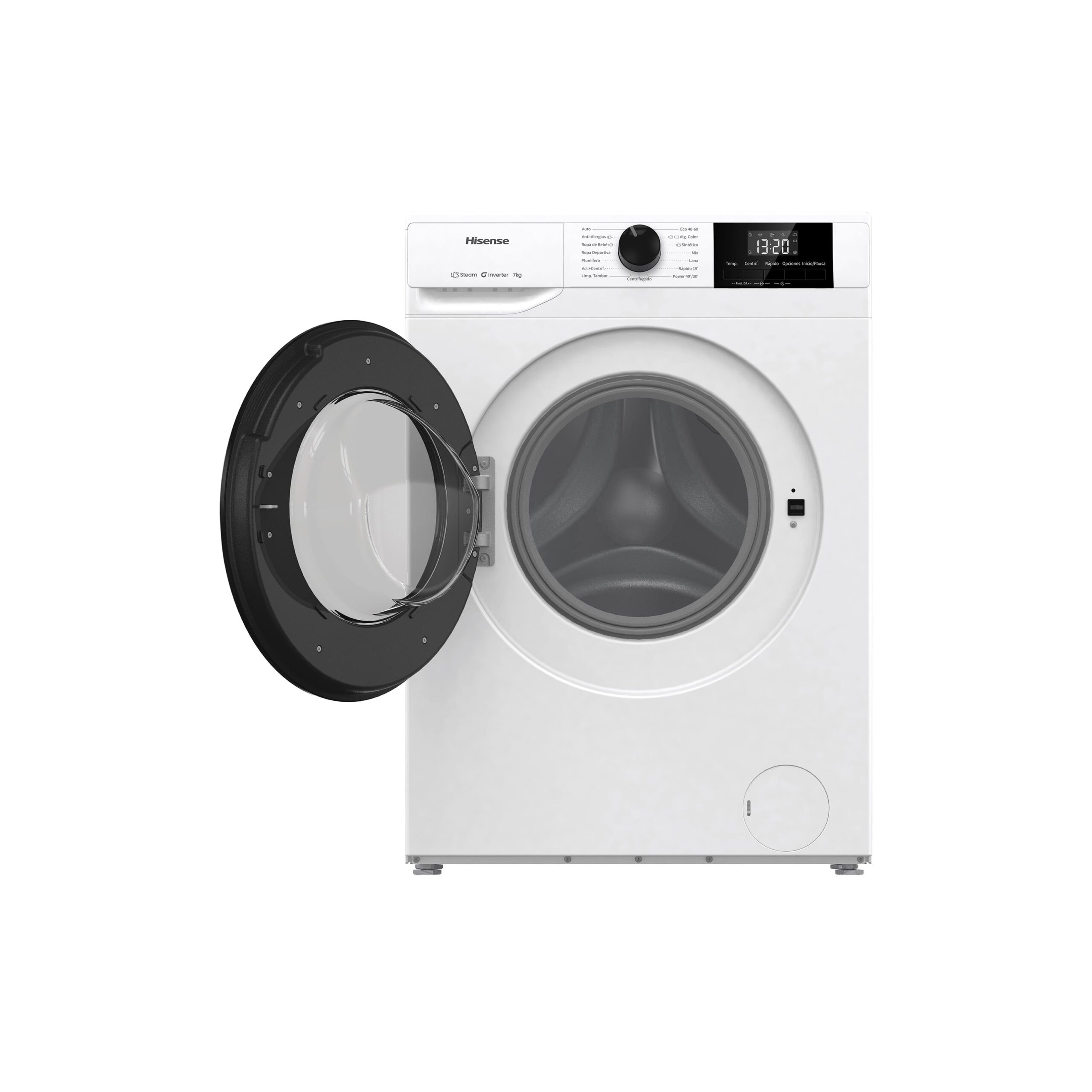 Hisense - WF1G7021BW – Máquina de Lavar Roupa Serie 1Q, 7Kg, Classe B