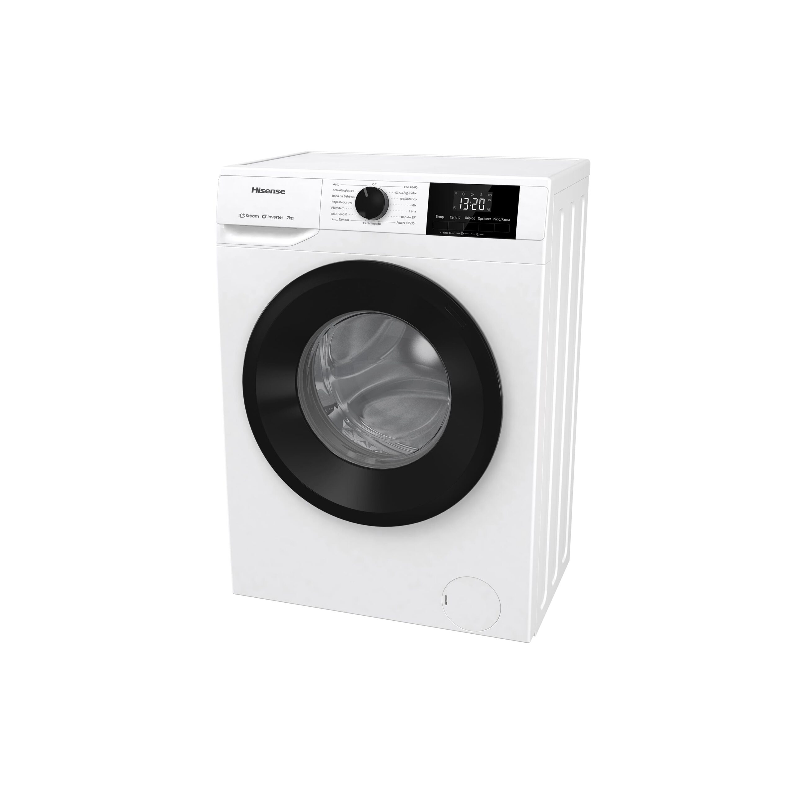 Hisense - WF1G7021BW – Máquina de Lavar Roupa Serie 1Q, 7Kg, Classe B