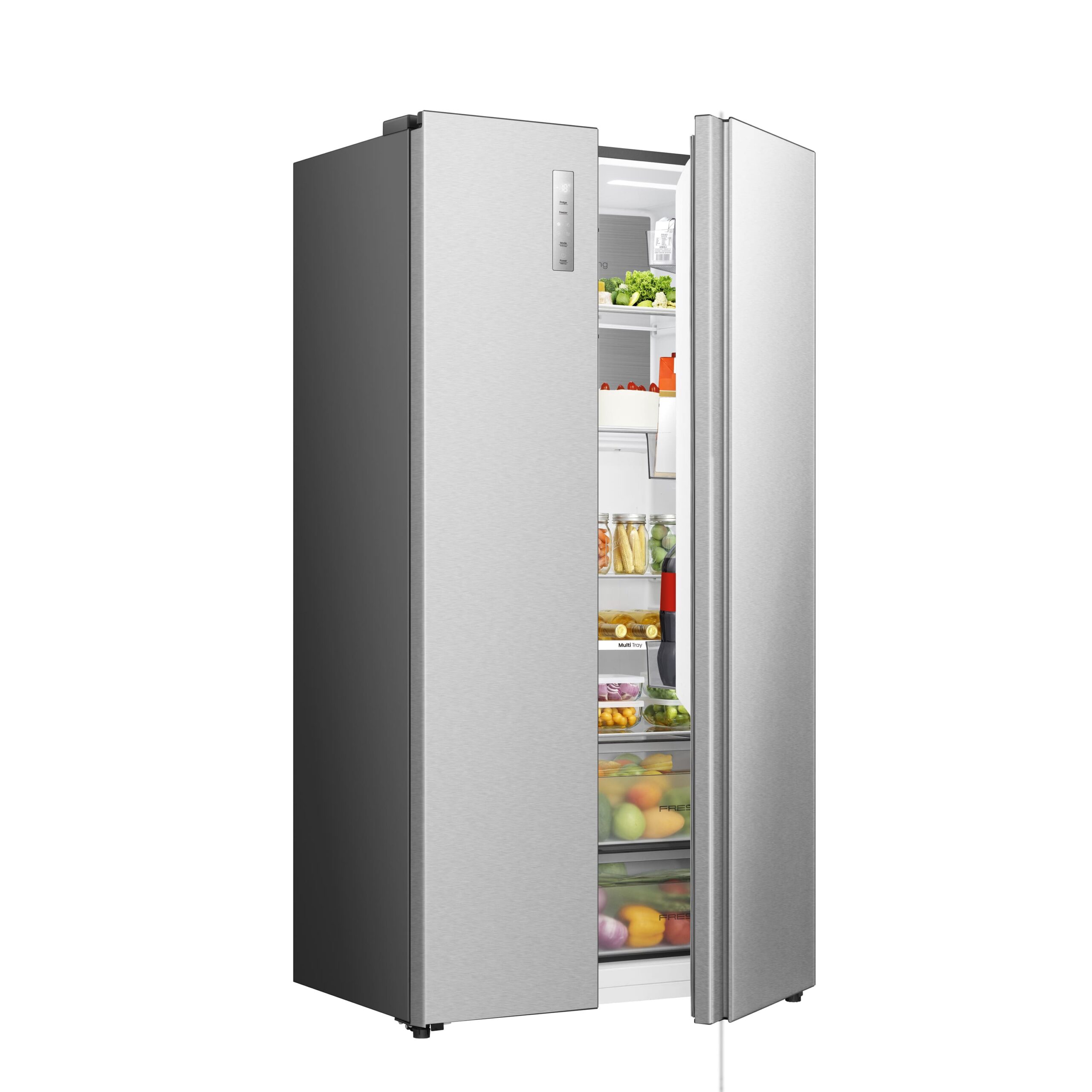 Hisense - RS3P538NAIE – Frigorífico Americano Side By Side Kitchen Fit, Classe E, 527L