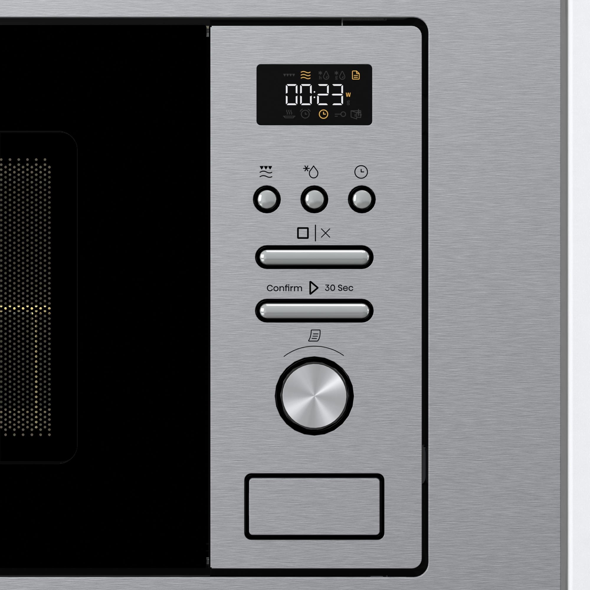 Hisense - BIM320G41X – Micro-ondas de Encastre com Grill, 20L